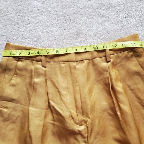 J. Crew Drapey Short in Satin-Faced Linen - Picture 7 of 7